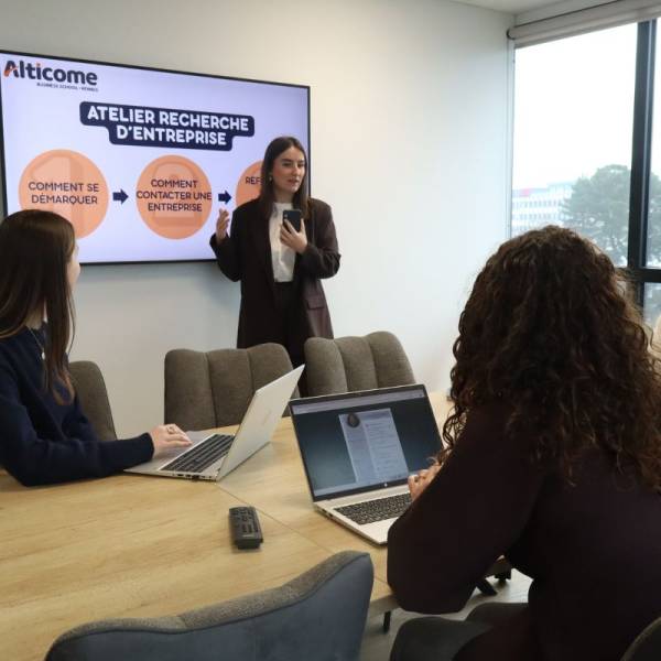 Atelier recherche entreprise