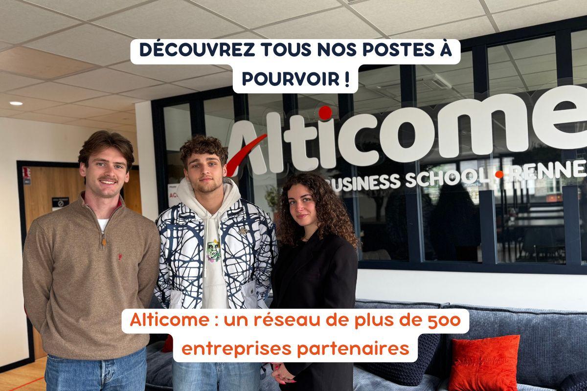 ALTERNANCE RENNES BTS BACHELORS MASTERES RENNES ALTICOME