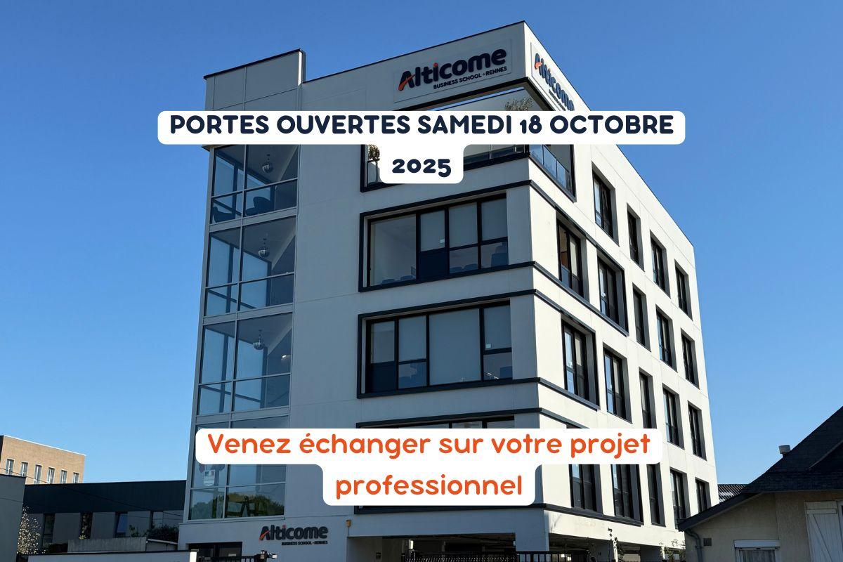 JOURNEE PORTES OUVERTES ECOLE DE COMMERCE RENNES ALTICOME